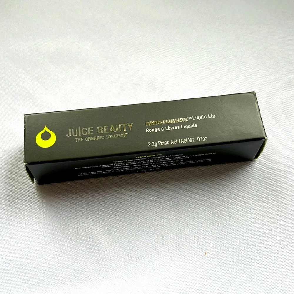 Juice Beauty photo-pigments liquid lip 06 Drew coral organic clean beauty
